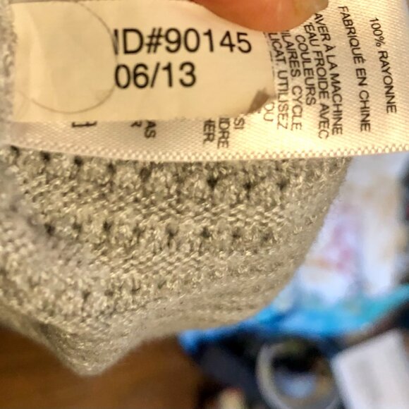 Express Knit Scoop Neck Long Sleeve Shirt, XS - Picture 7 of 7